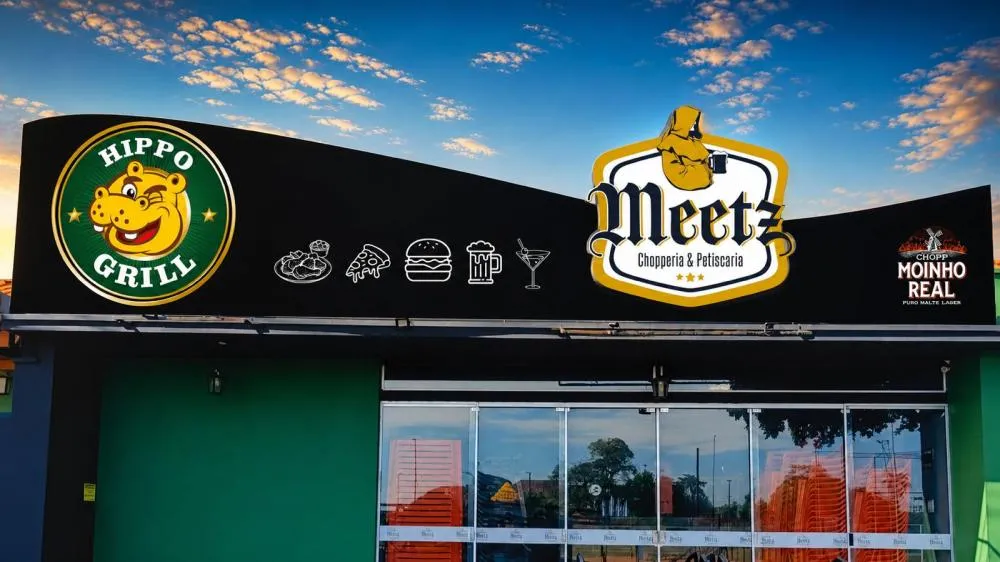 📍Palmital | Franquia Hippo Grill se junta a Meetz e seu novo deck 
