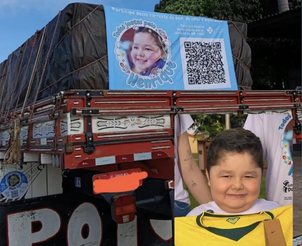 🚚 Corrente do bem: Carreata solidária em Cândido Mota mobiliza caminhoneiros em prol do pequeno Henrique Guiotti