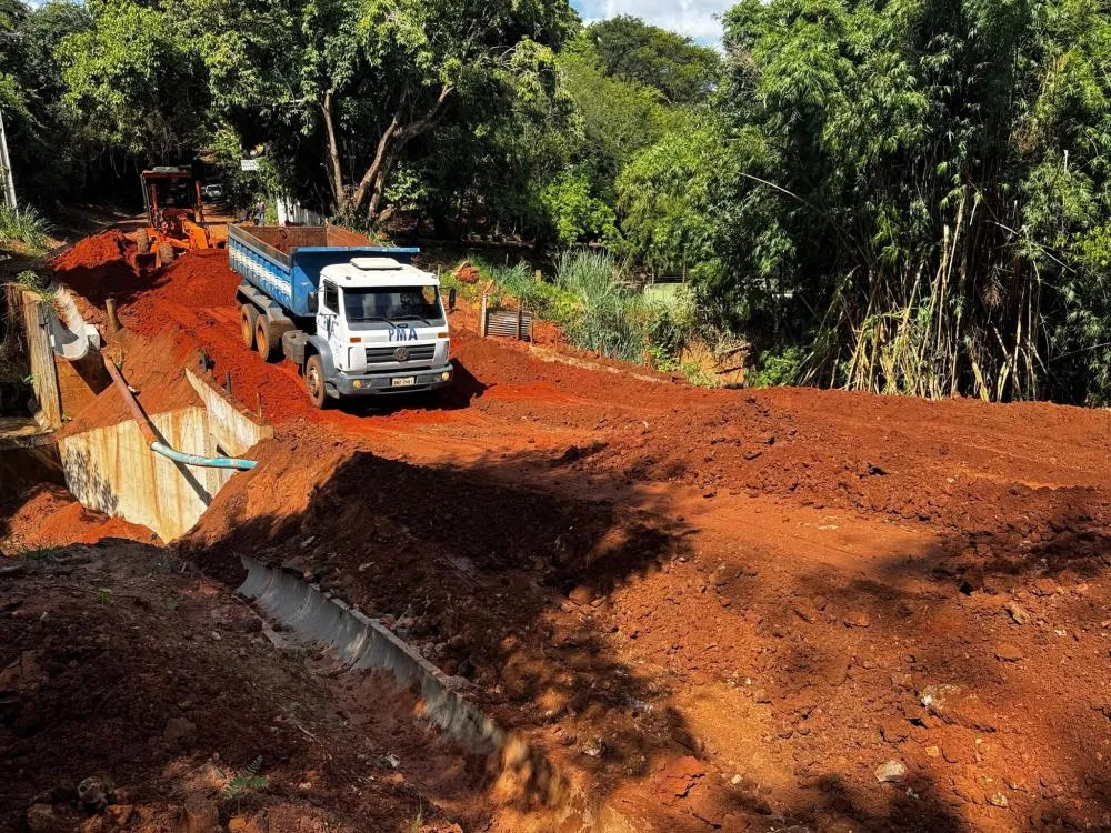 🚧 Ponte do Matão: O asfalto está chegando