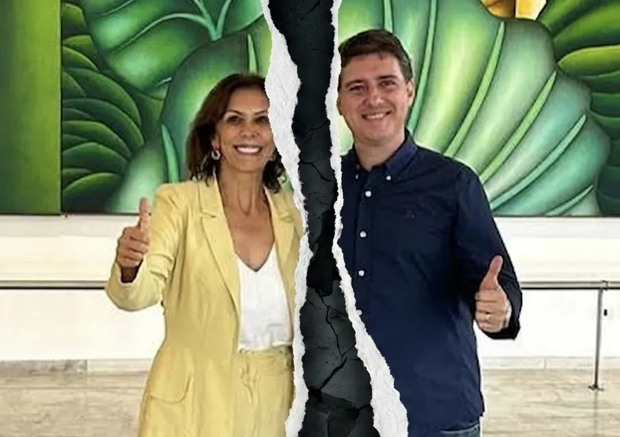 😬TELMA X CACHORRÃO: Para 72% das pessoas que votaram em nossa enquete, racha entre prefeita e vice vai tornar difícil término do mandato 